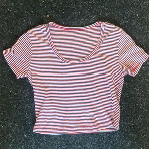 American apparel crop top